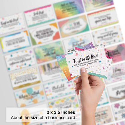 Dessie Prayer Cards - 63 Mini Scripture Cards with Assorted Bible Verses. Perfect for Women's Bible Studies, Daily Devotional for Women and Inspirational Christian Gift for Women