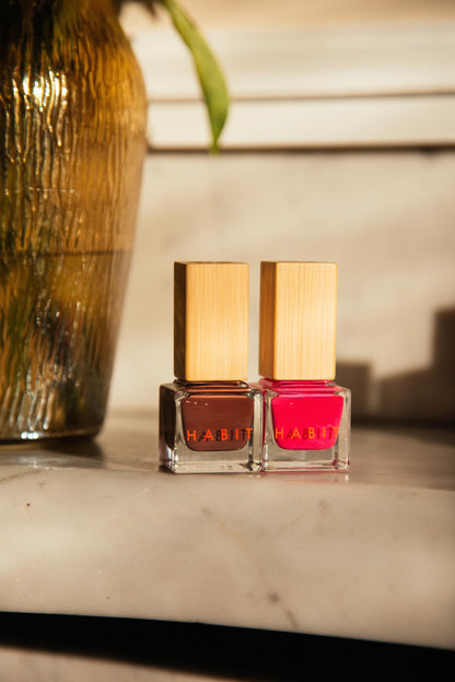 Habit Cosmetics | Vegan, Toxin-Free & Sustainably Packaged Nail Polish - Brown - .3oz (Brownie points)