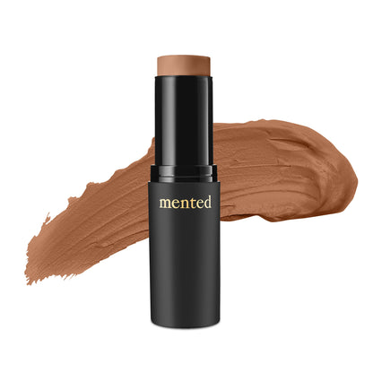 Mented Cosmetics Foundation Stick, Contour Stick, Or Concealer Stick for Medium Skin, Foundation for Black Women Makeup Stick, Dark Contour Stick, Stick Foundation Makeup Vegan and Cruelty Free, M10