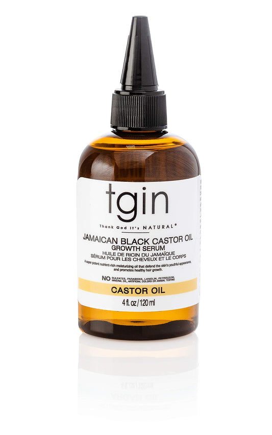 Thank God It's Natural tgin Jamaican Black Castor Oil, Hair & Body Serum - 4oz