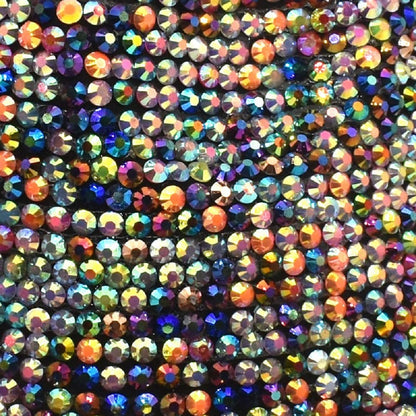 2Chique Boutique Women's Extra Bling Rhinestone Embellished Wide Brim Fedora Hat, Multicolor