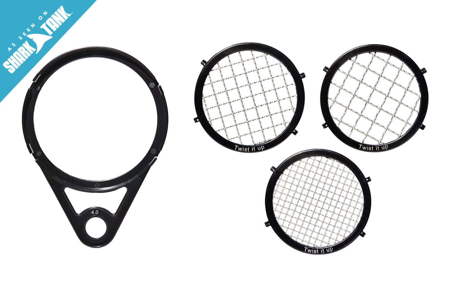 Twist It Up Comb 4.0 Modular Comb - Alternative to Hair Sponges for Black Men Curls and Sponge for Hair, Tennis Racket for Hair Twist Comb