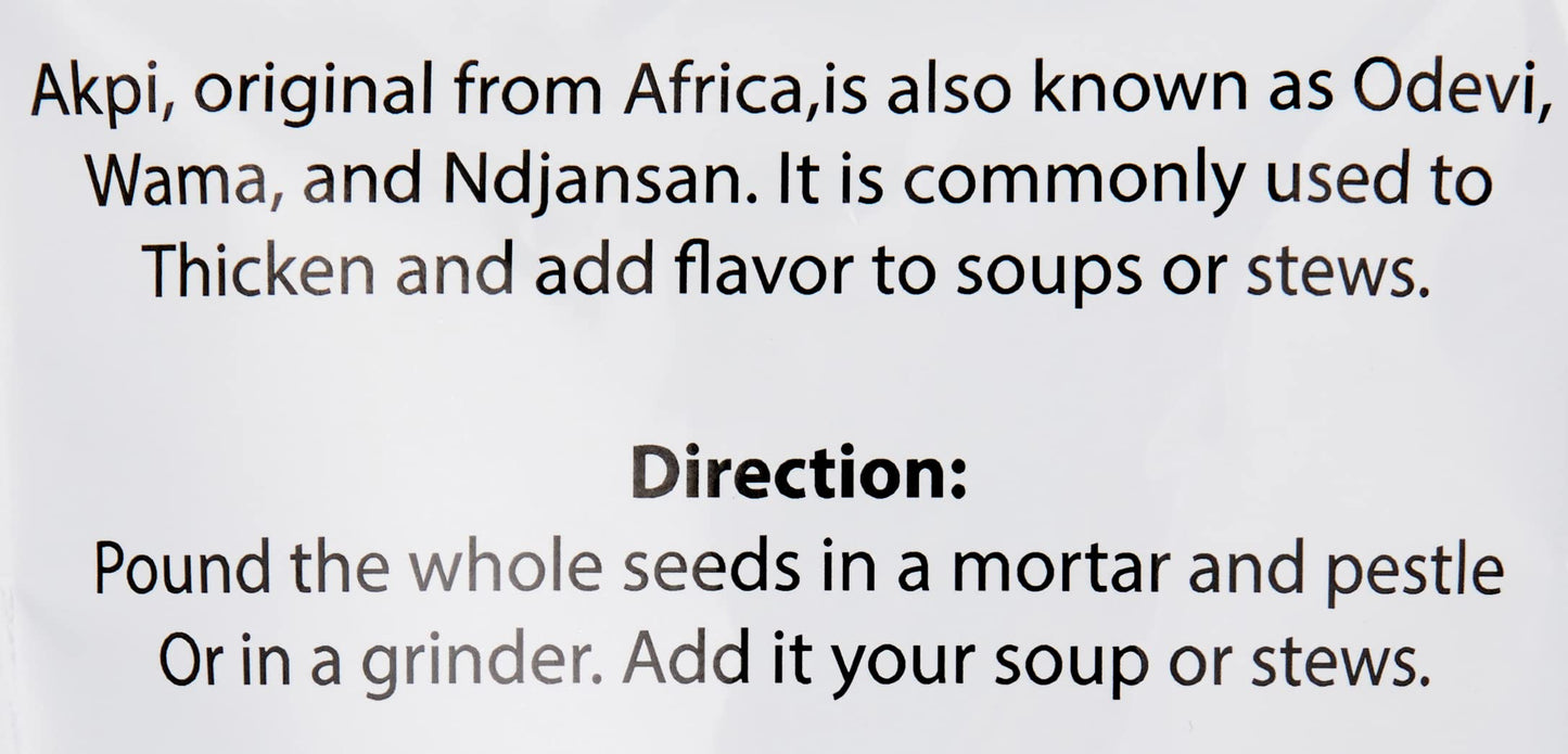 KOPABANA Organic Akpi Seeds | Djansang Spice | 2oz