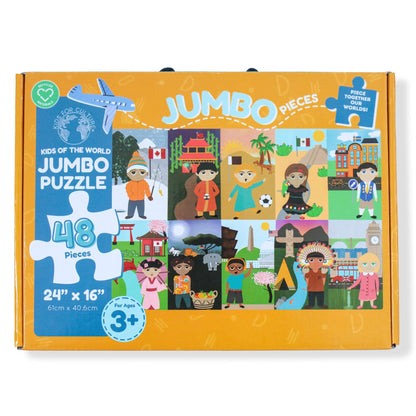 Kids for Culture: Kids of The World: Jumbo Puzzle - 48 Pieces