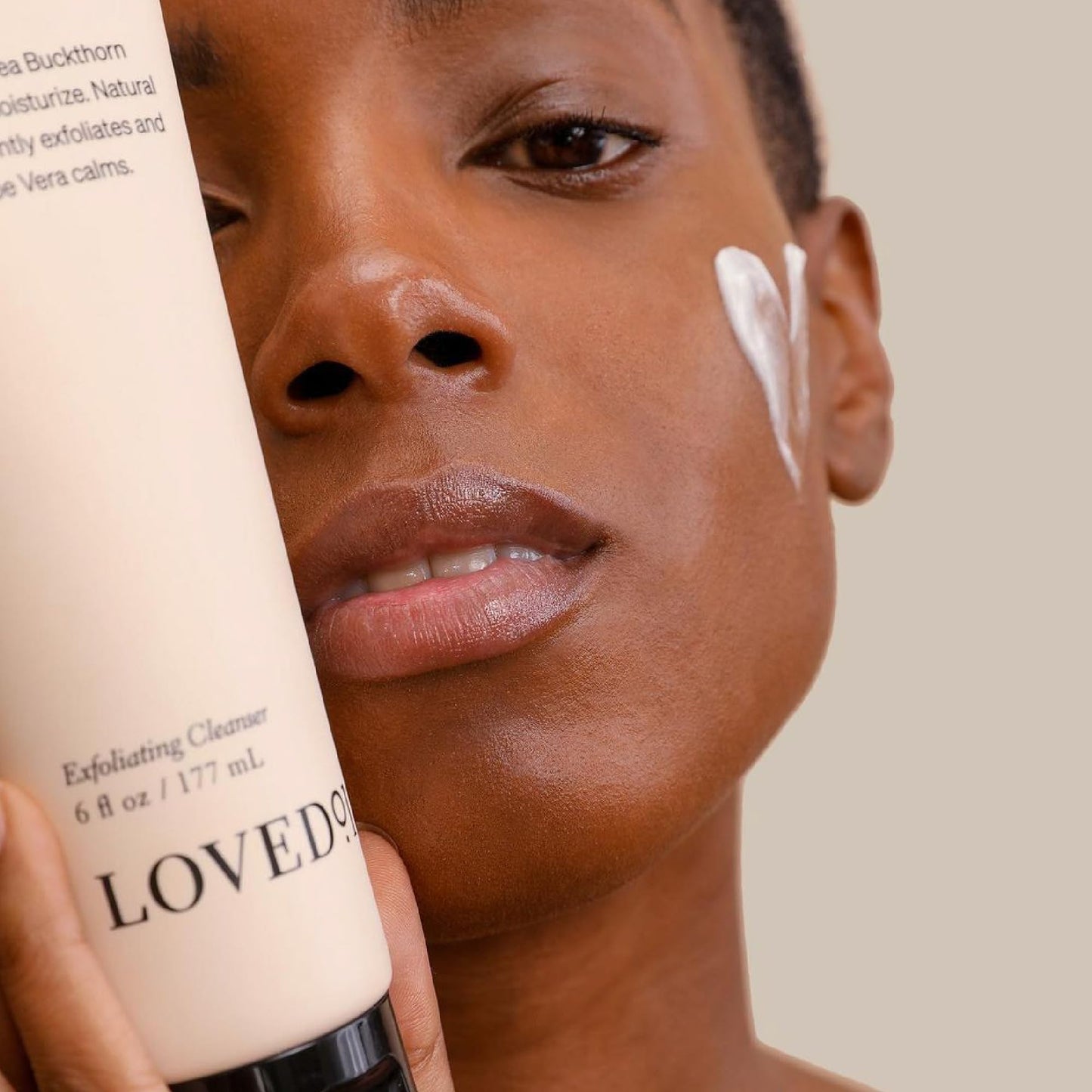 Loved01 Exfoliating & Hydrating Bundle, Exfoliating Cleanser & Lightweight Face & Body Oil (2-Pack 6 Oz Cleanser & 2-Pack 3.4 Oz Face & Body Oil)