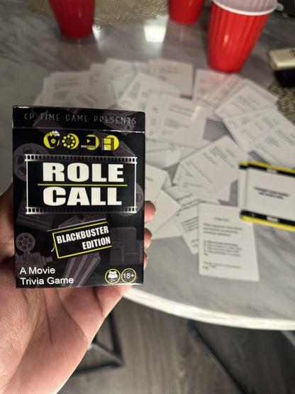 CP TIME Role Call: Blackbuster Edition - Movie Trivia Game for Adults, Black Culture Games, Family Fun, Great for Family Game Nights!