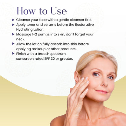 Shea Radiance Restorative & Nourishing Hydrating Body Lotion - deeply hydrating and lightweight lotion formulated with a restorative blend of Tremella