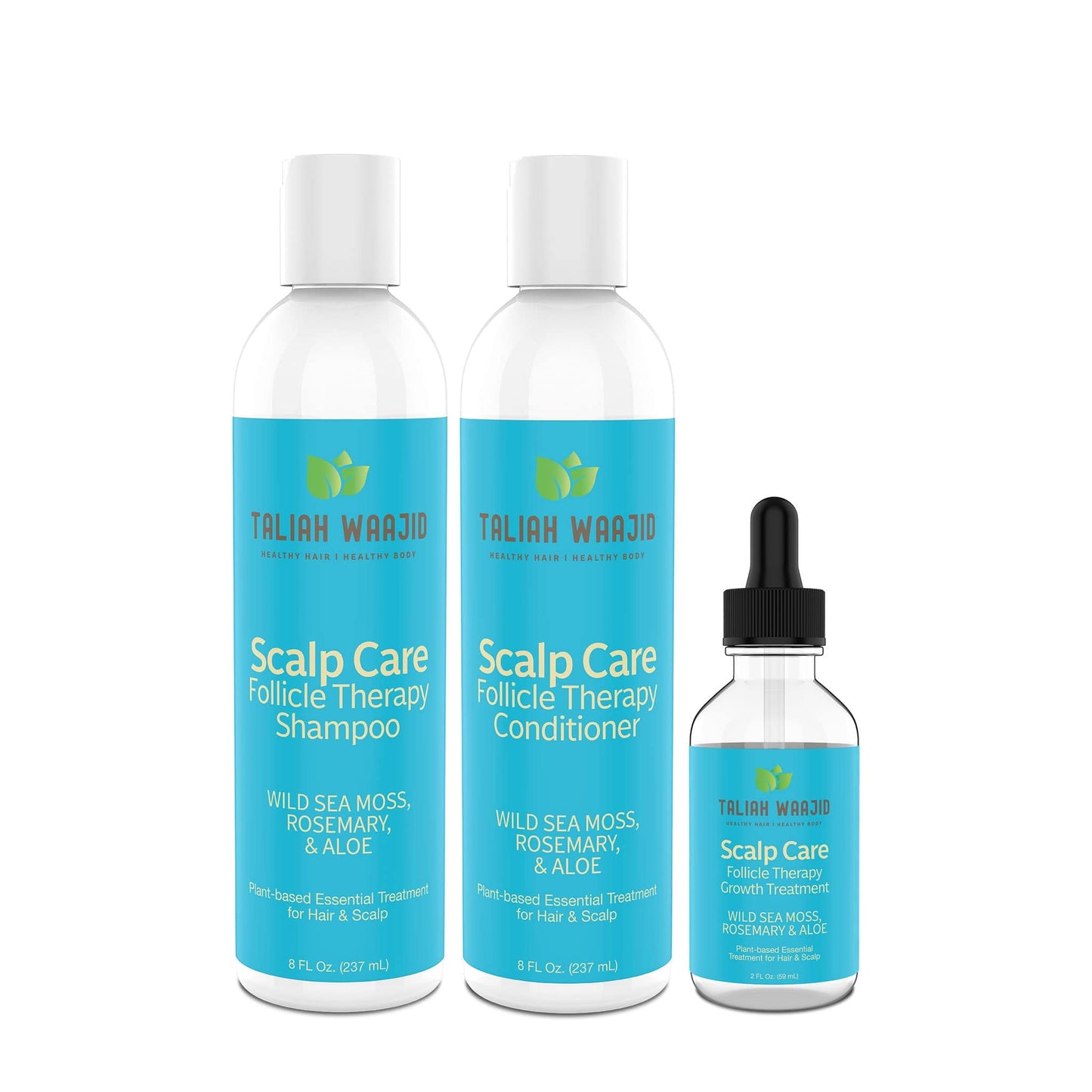 Taliah Waajid Scalp Care Follicle Therapy Growth Bundle | Premium Hair Growth Products That Fight Hair Loss & Thinning Hair