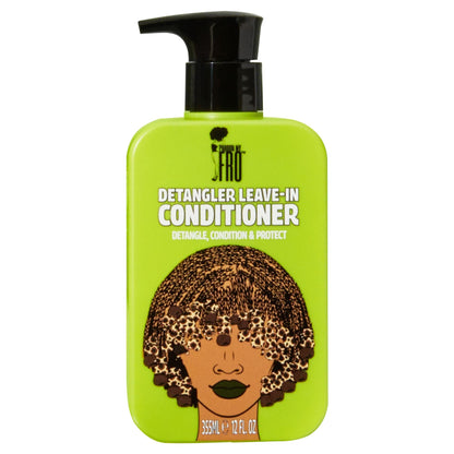 Pardon My Fro Detangler Leave In Conditioner - Moisturizing, Nourishing - for Textured Curly Hair - 12 fl oz