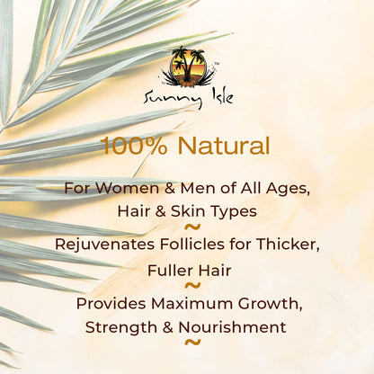 Sunny Isle Jamaican Black Castor Oil Root Repair Growth Oil 4oz | Damage Reversal Formula | Nourishes Hair follicles | Moisturizes Scalp to Strengthen and Prevent Hair Loss