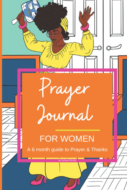 Prayer Journal for Women: 6 Month Devotional with Prompts and Bible Verses | Black Women