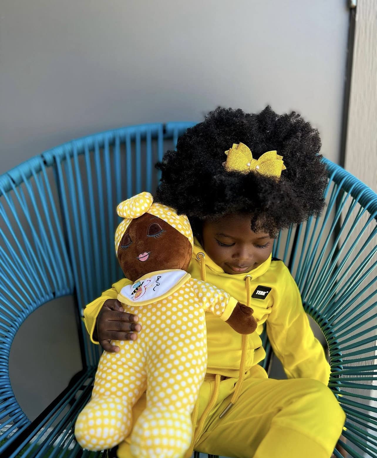 Orijin Bees Nu'Bee Plush Baby Doll (Yellow)