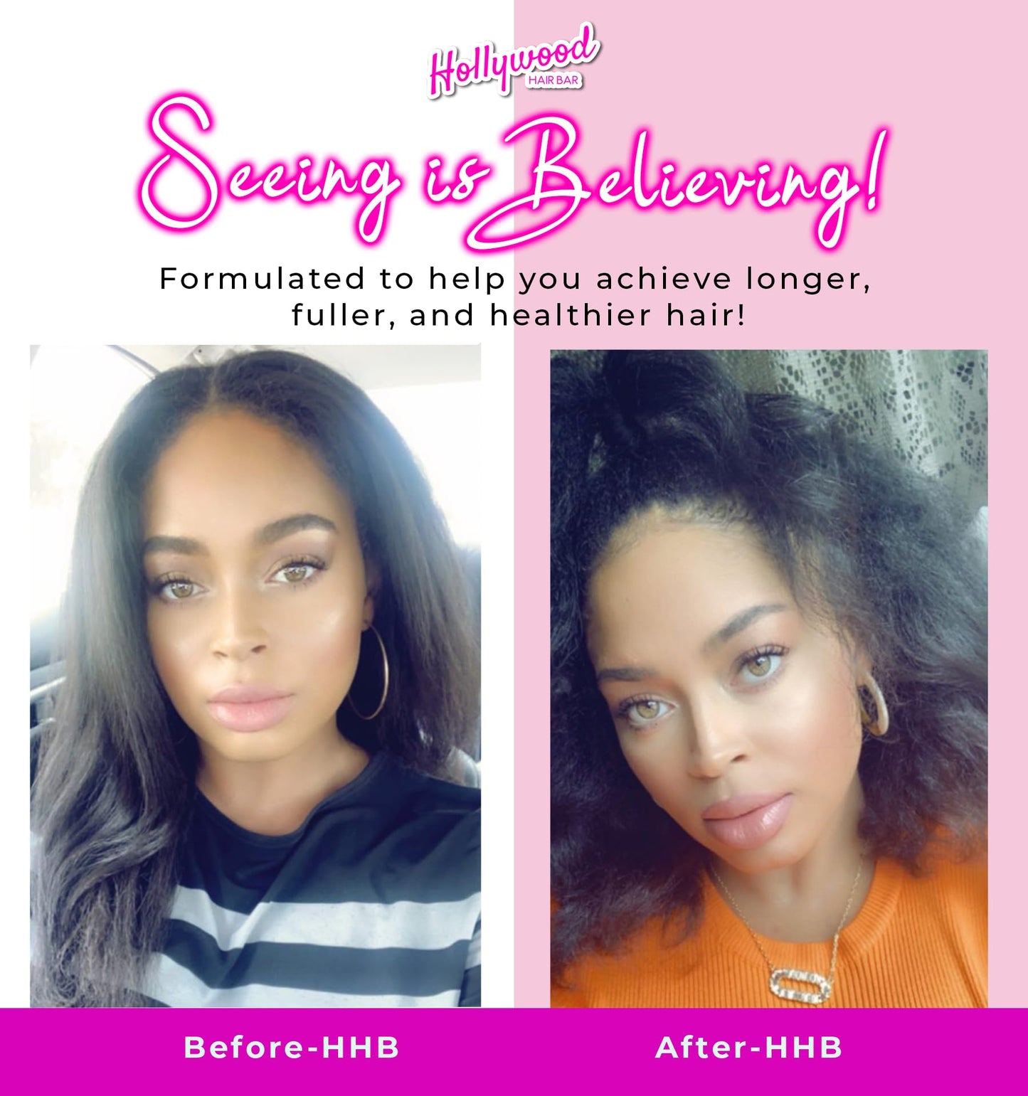 Hollywood Hair Bar | Regular Strength Regrowth Serum and Gummy Vitamin Bundle