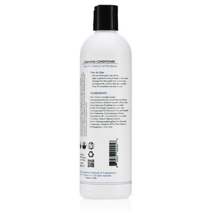 FRAGFRE Cleansing Conditioner for Fine Fragile and Treated Hairs 12 oz (2-Pack Gift Set) - Mild Conditioning Shampoo for Sensitive Skin - Sulfate Free Fragrance Free Paraben Free - Vegan Co-wash