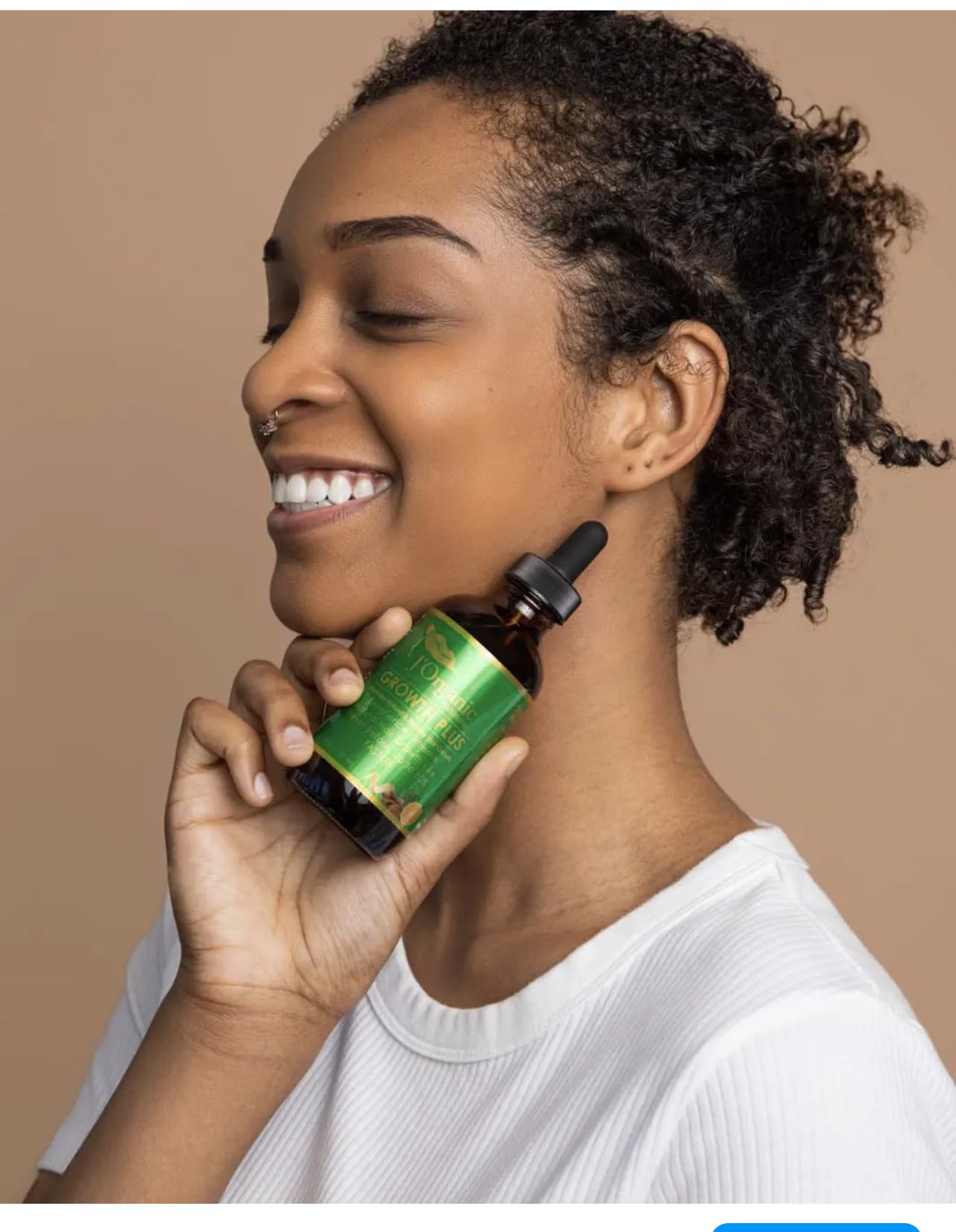 J'Organic Solutions Growth-Plus Scalp Nourishing Oil (4 Fl oz)