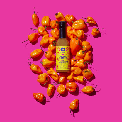 Hot N Saucy | Sweet Potato N Habanero Hot Sauce, 5 fl oz