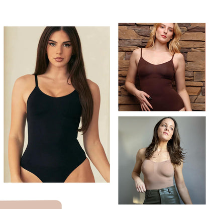 Soo slick Body suits for Womens Tummy Control Shapewear | Sculpting Thong Dupes Shaping Tops