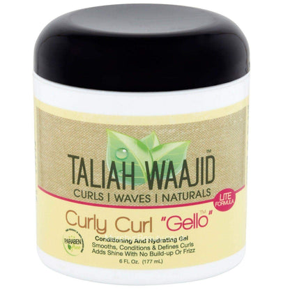 Taliah Waajid Curly Curl Gelo, Conditioning And Hydrating Gel 6 Oz