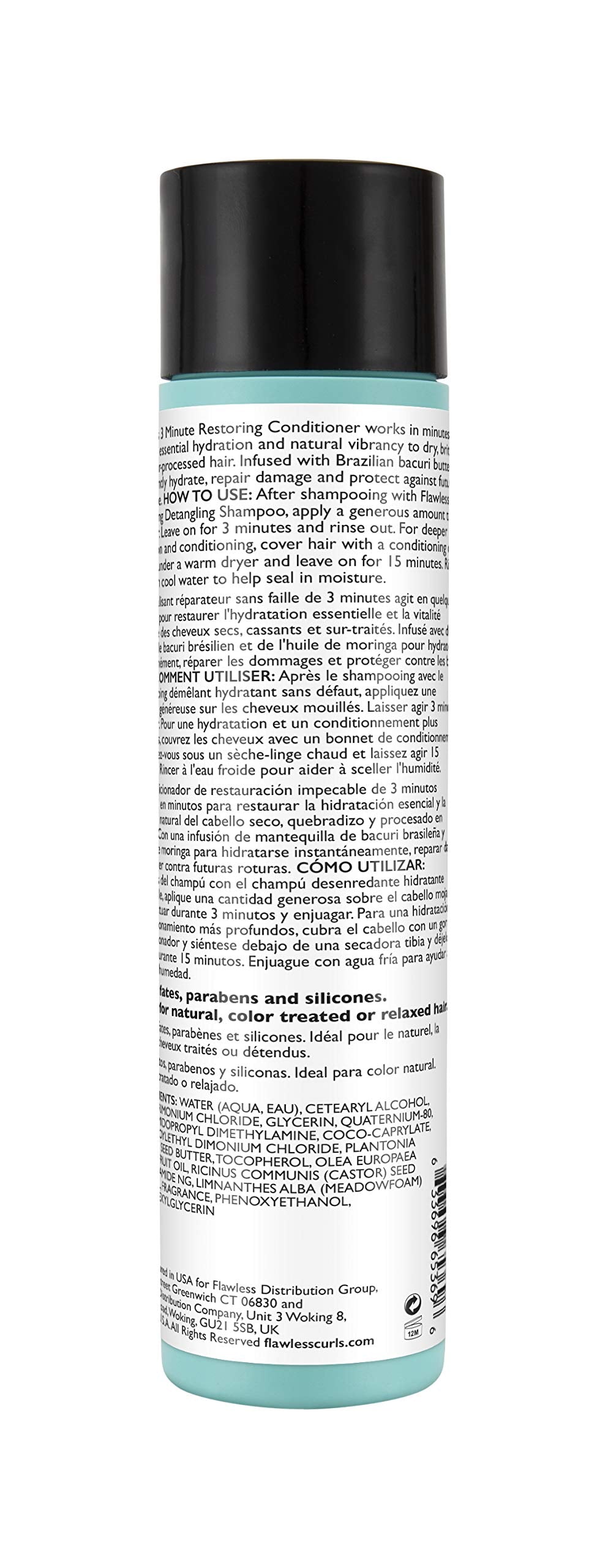 Flawless by Gabrielle Union - 3 Minute Restoring Hair Conditioner, 8 OZ