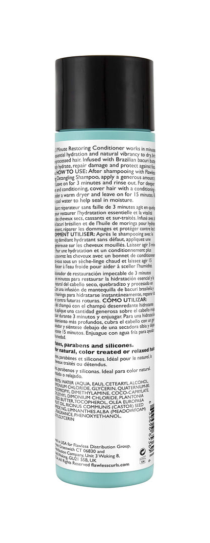 Flawless by Gabrielle Union - 3 Minute Restoring Hair Conditioner, 8 OZ