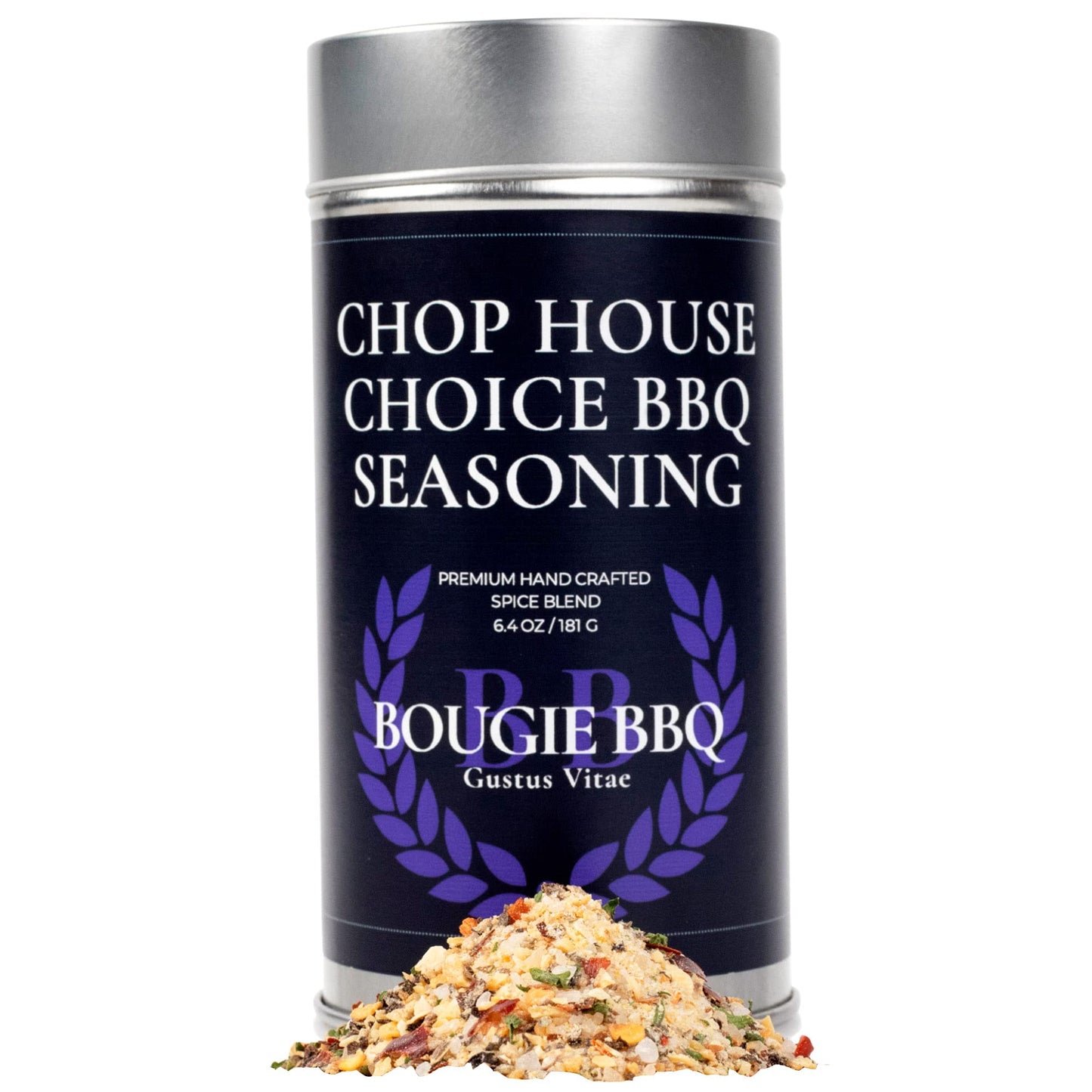 Chop House Choice BBQ Seasoning | Gourmet Seasoning, Artisanal Spice Blend | All Natural, Non GMO | Hand Crafted in Small Batches in USA | No MSG or Artificial Ingredients | GLP-1 Friendly | Sustainably Sourced, Ultra Premium Seasoning | Bougie BBQ | Gust