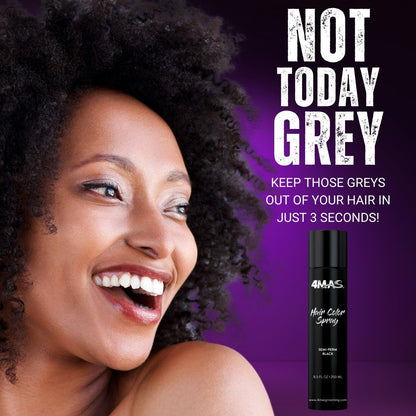 4MAS Temporary Hair Color Spray (Black)