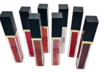 2Chique Lux Vegan Moisturizing Lip Gloss Cruelty Free High Shimmer Lip Gloss (#17 Nude Pink)