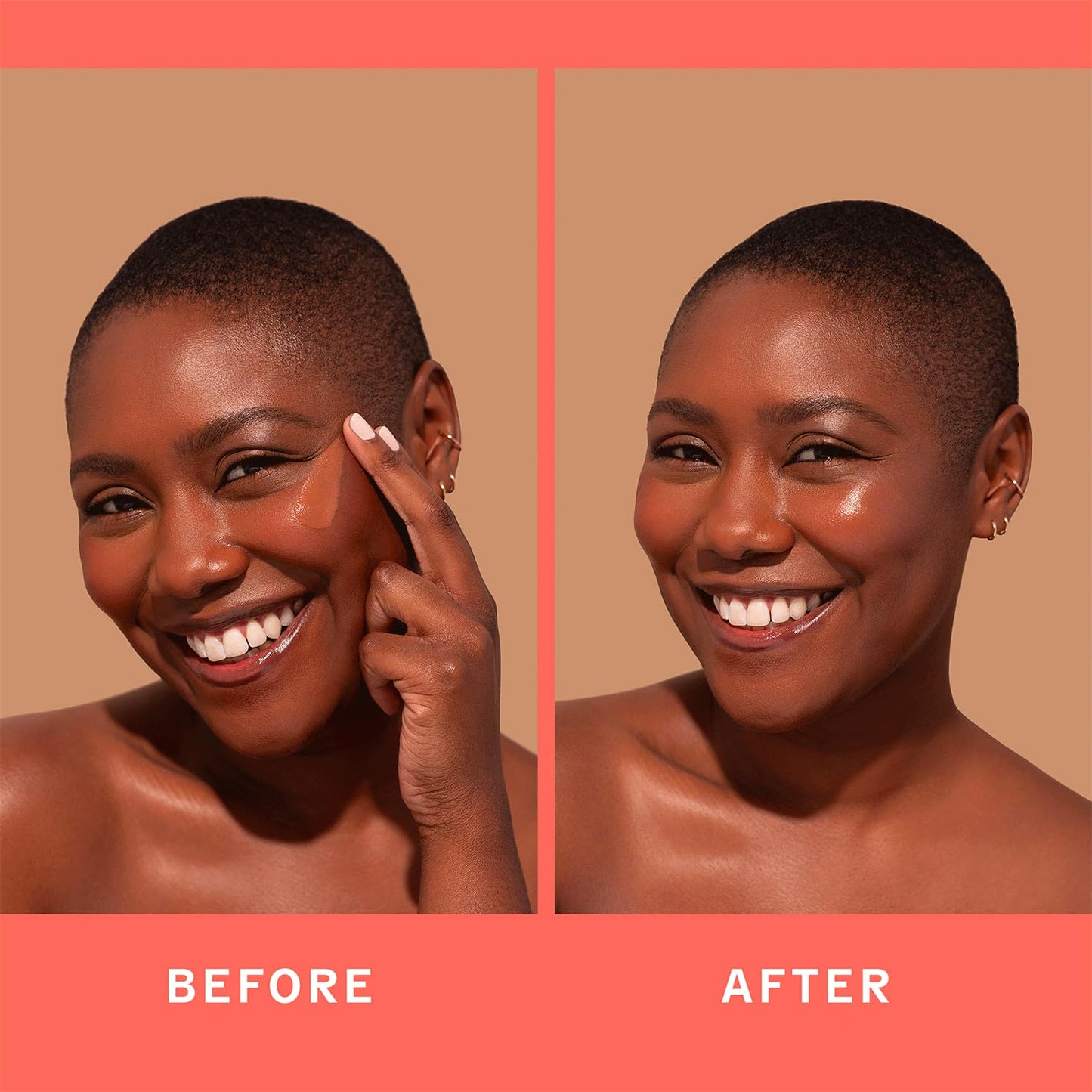 Kinlo Protect Your Melanin Gift Set (Deep) with Neck Scarf | Golden Rays Sunscreen in SPF 50+ Tinted Sunscreen for Face with SPF 50 with Black Silk Scarf Gift Set for Women