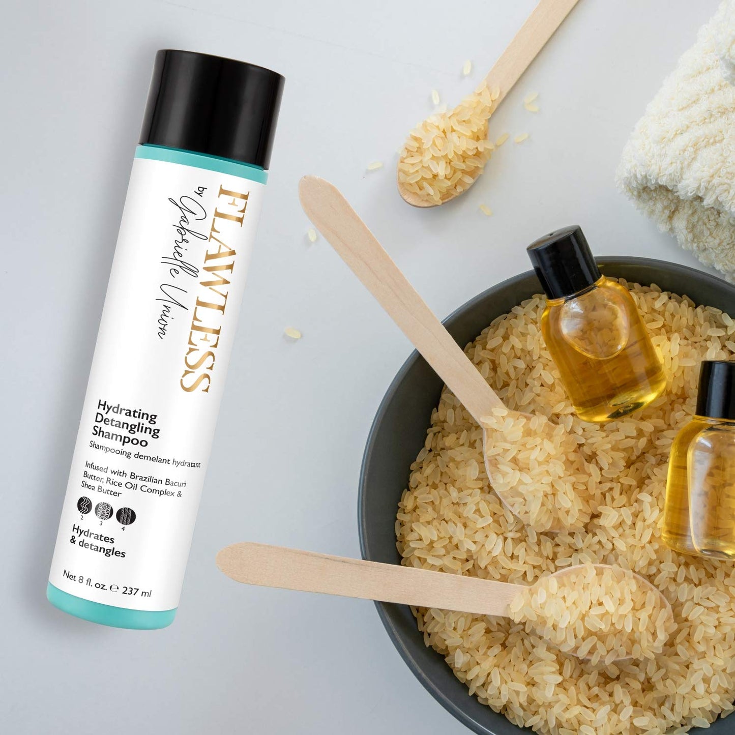 Flawless by Gabrielle Union - Hydrating Detangling Hair Shampoo, 8 OZ