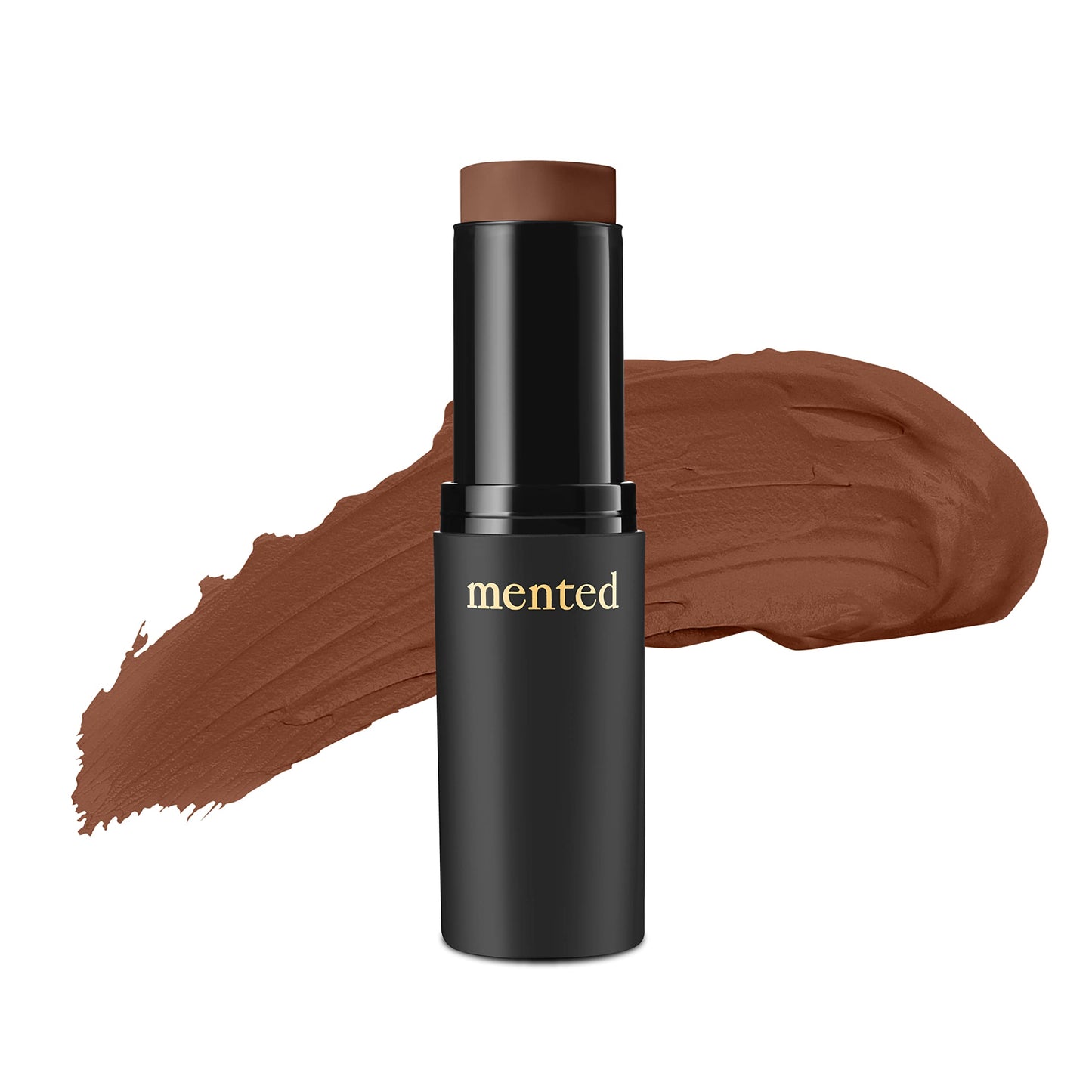 Mented Cosmetics Foundation Stick, Contour Stick, Or Concealer Stick for Dark Skin, Foundation for Black Women Makeup Stick, Dark Contour Stick, Stick Foundation Makeup Vegan and Cruelty Free, D20