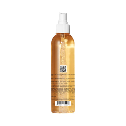 4U by Tia Curl Refresher Mist for Curly Hair, Rosemary and Hemi 15, 8 fl oz