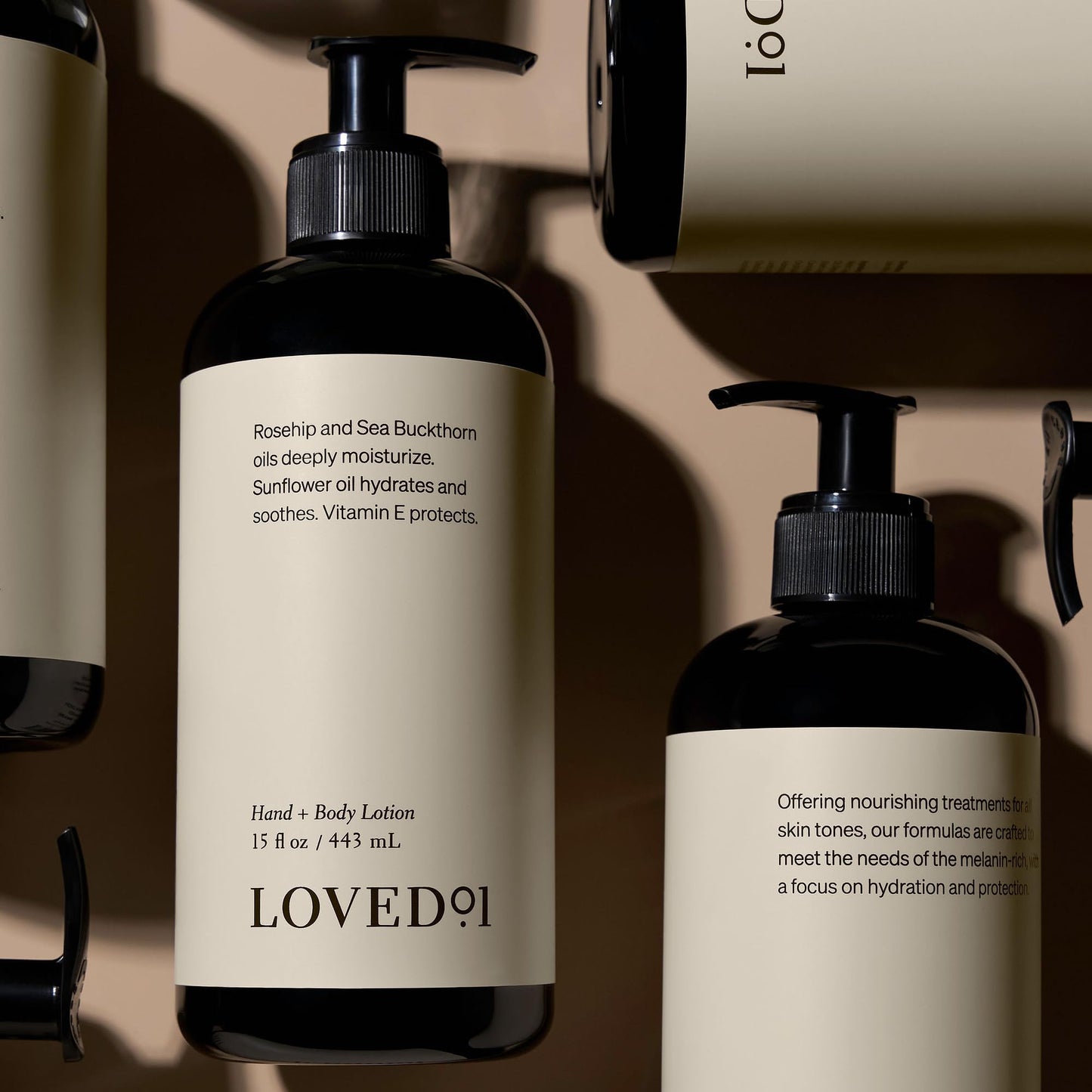 Loved01 Hand & Body Lotion, John Legend Skincare, Fragrance-Free, Daily Lightweight Cream, Formulated with Shea Butter & Vitamin E, 2-Pack (15 oz each)