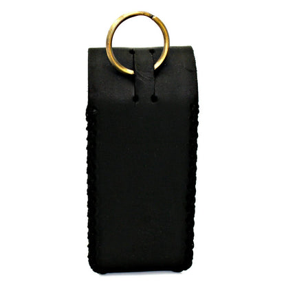 Valhalla 1oz Scented Beard Oil W/Leather Carrying Key Chain Case by BEARD GAINS, Made with Natural and Organic Ingredients, Condition & Grooms Facial Hairs and Moisturize Skin