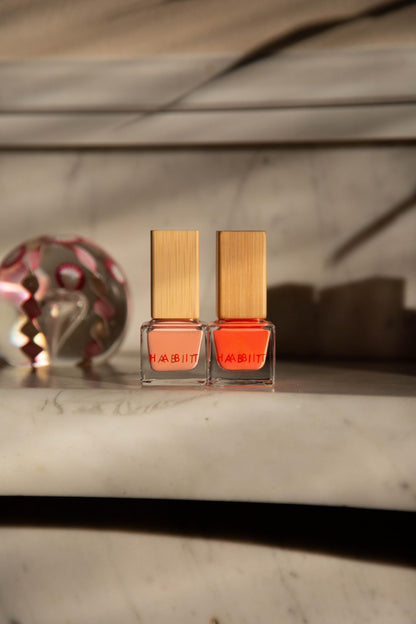 Habit Cosmetics | Vegan, Toxin-Free & Sustainably Packaged Nail Polish - Pink - 0.3oz (Lookin' for Trouble)