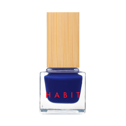 Habit Cosmetics | Vegan, Toxin-Free & Sustainably Packaged Nail Polish - Blue - .3oz (Night Drive)