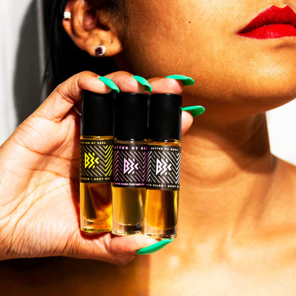 Butter By Keba Three Essential Pheromone Perfume Oil Trio Fresh Wood Floral Scents