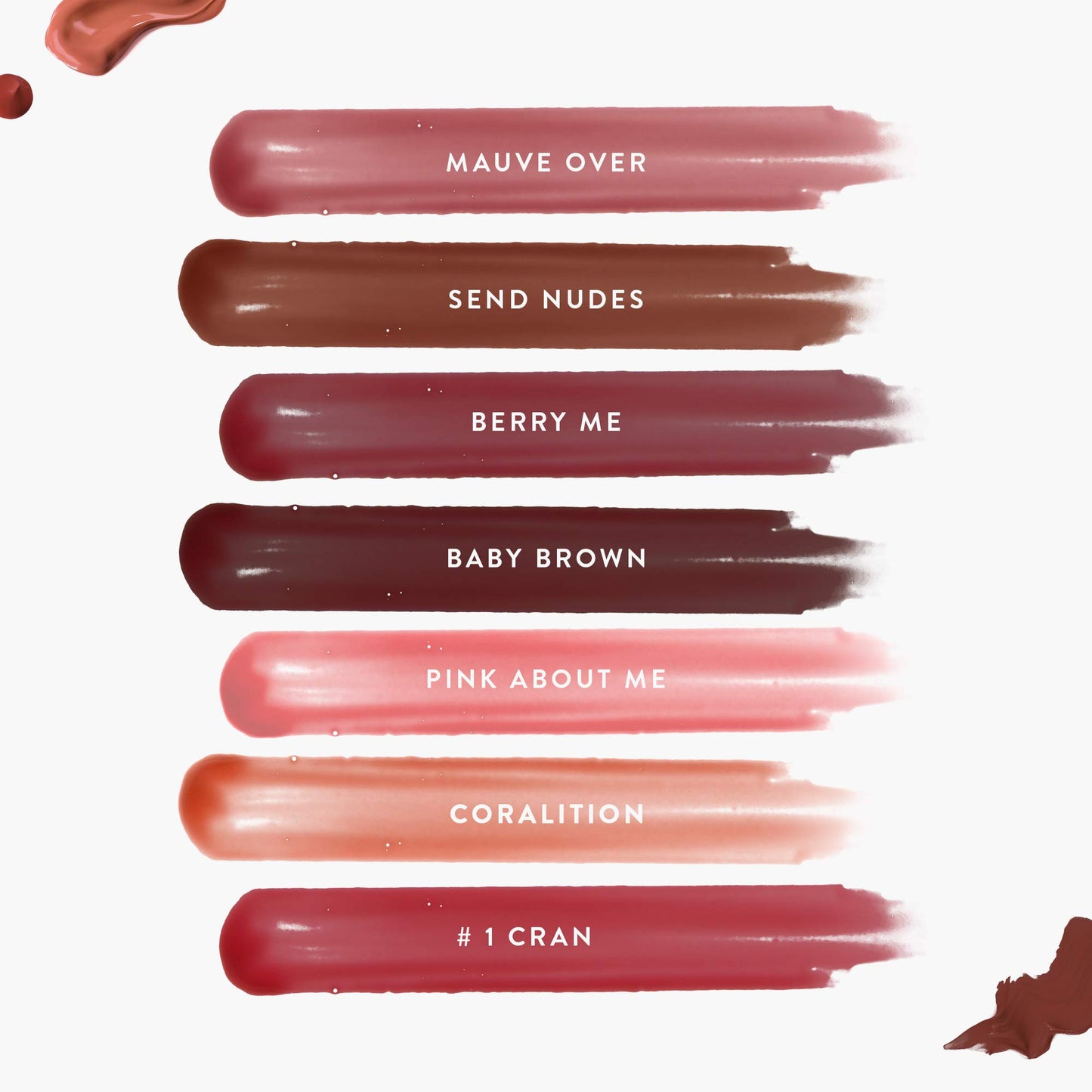 Mented Cosmetics | Berry Pink Lip Gloss Shade, Berry Me | Vegan, Paraben-Free, Cruelty-Free Gloss Topper | Long Lasting and Moisturizing Lipgloss