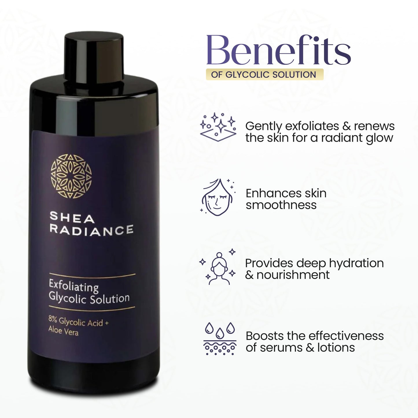 Glycolic Acid Toner Ordinary Glycolic Solution for Face Hydrating and Skin Toner for Women Face with AHA, Aloe Vera, Extract Facial Toner for Brightening, Acne, Exfoliation, and Skin Care 6.4 oz