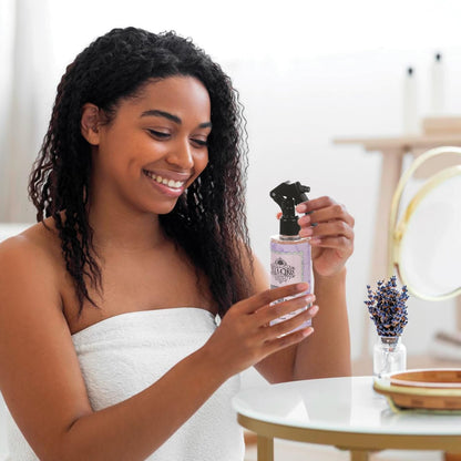 Ella & Iris Home Air Freshener Spray with Iris & Lavender Scent - Relaxing Mist for Home & Room Fragrance - Aromatherapy Benefits & Non-Toxic Air Freshener (8oz)