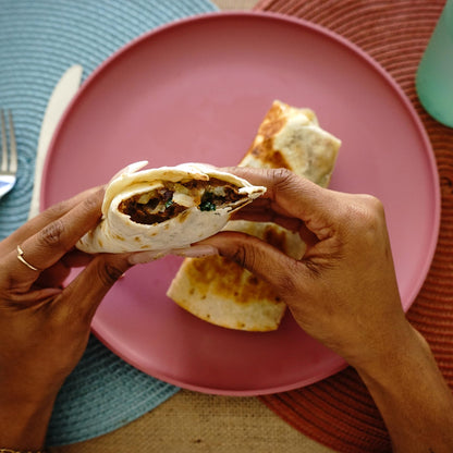 A Dozen Cousins Seasoned Beans, Vegan and Non-GMO Meals Ready to Eat Made with Avocado Oil (Refried Black Beans, 8 Pack)