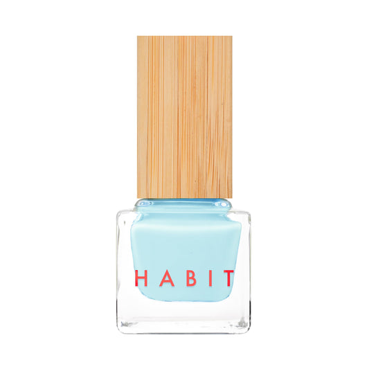 Habit Cosmetics | Vegan, Toxin-Free & Sustainably Packaged Nail Polish - Blue - .3oz (90's Baby)