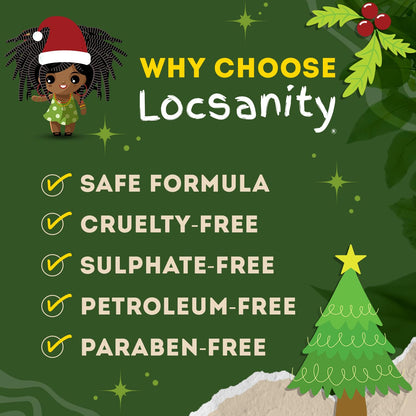 Locsanity Daily Moisturizing Spray for Dull, Dry Locs – Jumbo Size Passion Fruit Hair and Scalp Moisturizer for Dreadlocks, Sisterlocks, Microlocks, Braids to Control Oil and Frizz (32 fl oz)