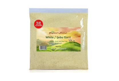 Ijebu Garri/Gari 5 lb / 80 oz bag by HATF's Shepherd's Natural, 100% All Natural