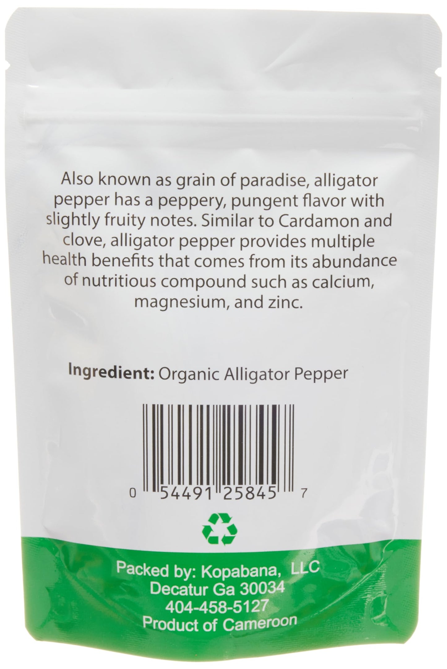 KOPABANA Organic Alligator Pepper Seeds| Organic Alligator pepper Alligator pepper, Mbongo spice | Pepper Spice |Ataare |Guinea Pepper | Alligator Pepper | Grains of Paradise | Lizard Pepp 1oz