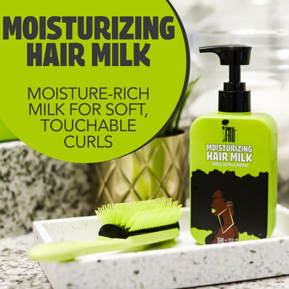 Pardon My Fro Moisturizing Hair Milk - Frizz Control Hair Moisturizer for Your Curls and Coils - 12 fl oz