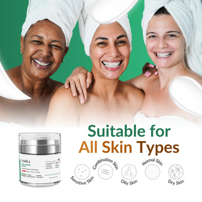 Nasola Neck Firming Cream with Retinol Collagen & Hyaluronic Acid Lifting - Turkey, Saggy Neck Tightener, Skin Tightening Cream, Anti Aging Moisturizer for Décolleté, 1.85 Fl Oz