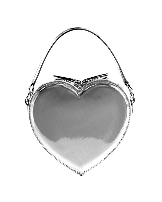 Liselle Kiss Women's Harley Bag, Silver Glossy/Silver, One Size
