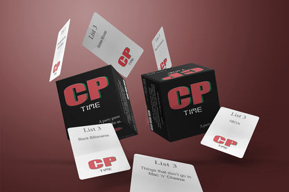 Cp Time Game: A Party Game for US - Card Game for The Culture. Beat The Unpredictable Timer!, Black Trivia Style Game, Multiple Categories: Pop Culture, Music, General Knowledge, & More!