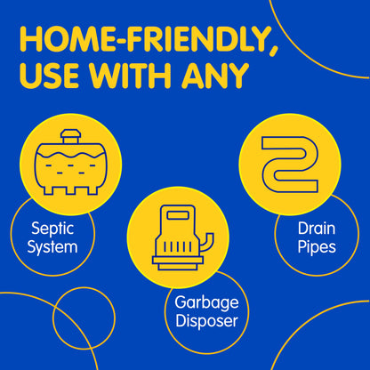 COMPAC HOME Plink Garbage Disposal Cleaner and Deodorizer, Air Fresheners for Garbage Disposal, Orange Scent, Home Cleaning Products for Kitchen Sink and Clogged Drains, Pack of 2 - 40 Count Total