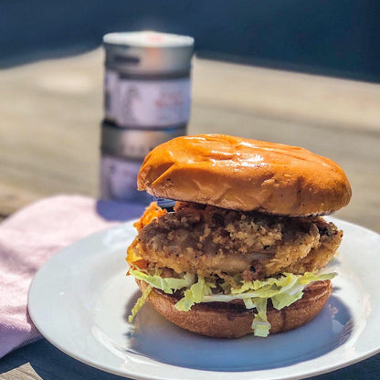 Everything But The Burger Seasoning | Gourmet Spice Blend | Non GMO, All Natural | Handmade in Small Batches in USA | Artisanal Seasoning Mix | Magnetic Tin | GLP-1 Friendly | Sustainably Sourced Rub | Ultra Premium | Gustus Vitae | #842